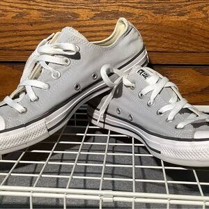 Converse Light Gray Chuck Taylor Sneakers
